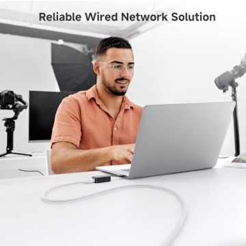 Reliable Cat6 10Gbps Ethernet Cables 5-Pack