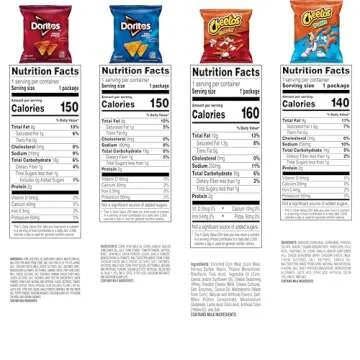 Frito-Lay Doritos & Cheetos Snack Variety Pack - 21 Bags
