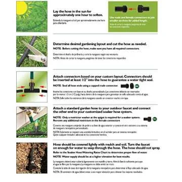 Flexon 100 ft Soaker Hose Kit - Eco-Friendly Gardening Solution