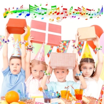 NACHLYNN 8 Pcs Jingle Wrist Bells for Festive Fun