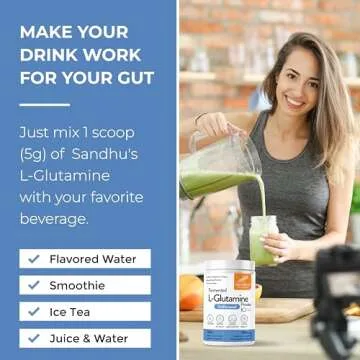 Sandhu's L-Glutamine Powder | Premium Amino Acid Supplement