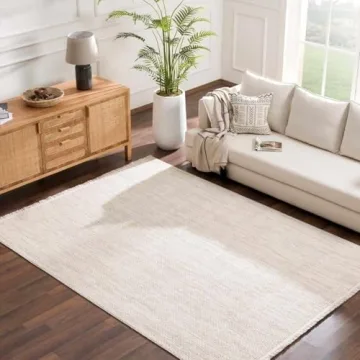 BoutiqueRugs Gowan Modern 8'11" x 12' Area Rug - Cream