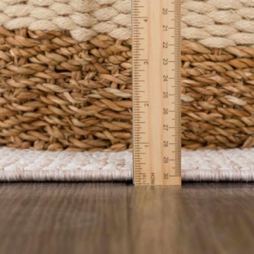 BoutiqueRugs Gowan Modern 8'11" x 12' Area Rug - Cream