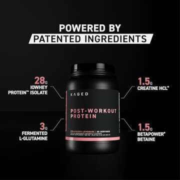 Kaged Post Workout Protein - 28g Muscle Recovery Powder