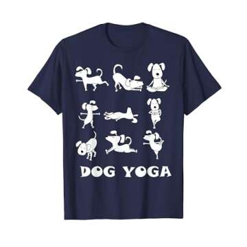 Dog Yoga | Cute Canine T-Shirt for Zen, Spiritual Pet Lovers