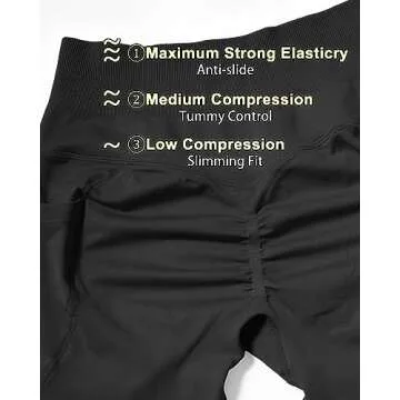 High Waisted Scrunch Butt Leggings with Pockets