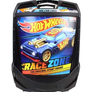 Hot Wheels 100 Car Rolling Storage Case