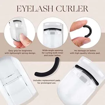 LASHVIEW Lash Clusters 144 Pcs Cluster Lashes DIY Cluster Eyelash Extensions Mega Volume Reusable Individual Lashes Cluster Volume Look Super Thin Band & Soft(D10-D-mix)