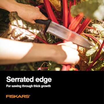 Fiskars Hori Hori Garden Knife for Your Gardening Needs
