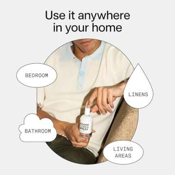 DedCool - Room + Linen Spray (05 Spring, 3.5 fl oz | 103 mL) Luxurious Fragrance, Natural Linen Spra...