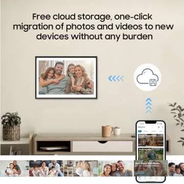 10.1" Digital Picture Frame Powered by Nixplay, Share Photos/Videos via Nixplay App, WiFi Digital Photo Frame with 32GB, Support Alexa Google Photos, Free Cloud Storage, Auto Rotate, Gifts for Mom