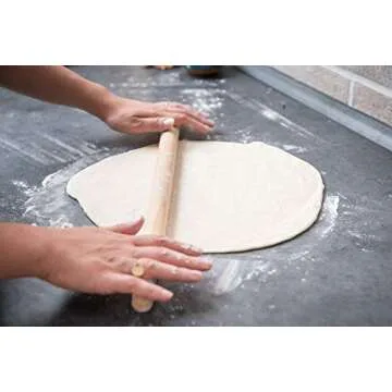 Large Pizza Peel 16 inch with 37 inch Detachable and Adjustable Handle The overall size Pizza Paddle is 14x16 Inch and 53 Inch long By Q's INN
