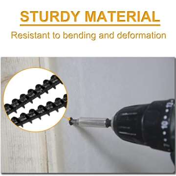 KURUI Drywall Screws Kit - 165pcs Versatile Size Options