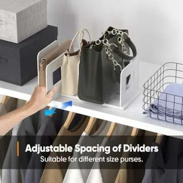 Moryimi Adjustable Closet Purse Organizer - Chic Storage Solution