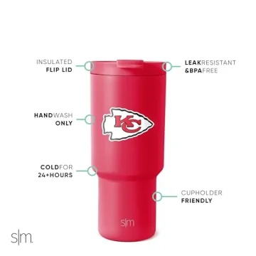 Kansas City Chiefs 30 oz Tumbler | Insulated & Leak-proof