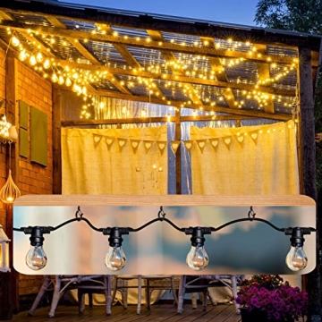 Durable Outdoor String Light Hooks with Safety Buckle