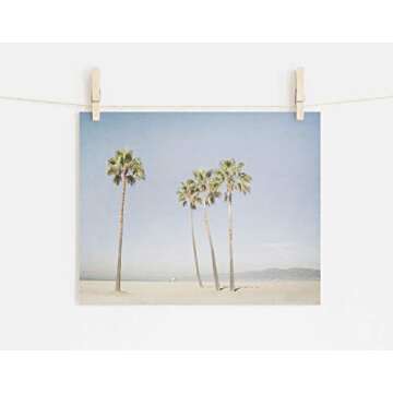 California Wall Art - Venice Beach Palm Tree Print