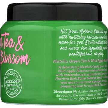 Not Your Mother's Naturals Butter Masque Green T/apl, 10.0 Ounce