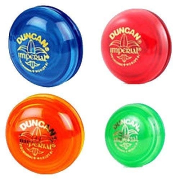 Duncan Imperial Yo-Yo 4 Pack for Fun and Skill Development