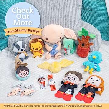 Kids Preferred Harry Potter Teether Plush Toy Crinkle Cloth for Newborn Baby Boys and Girls 10 inches