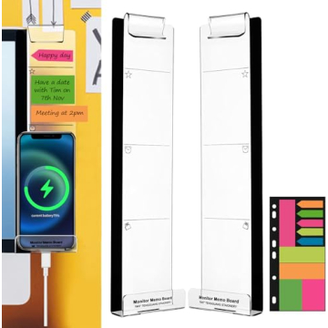 Stylish Monitor Memo Boards for Effective Organization