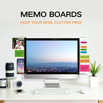 Stylish Monitor Memo Boards for Effective Organization