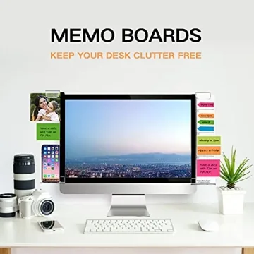 Stylish Monitor Memo Boards for Effective Organization