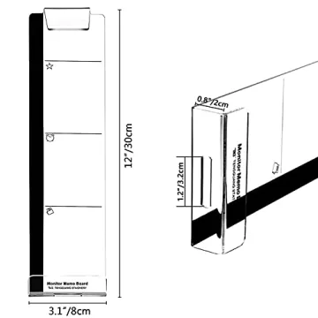 Stylish Monitor Memo Boards for Effective Organization