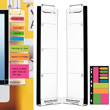 Stylish Monitor Memo Boards for Effective Organization