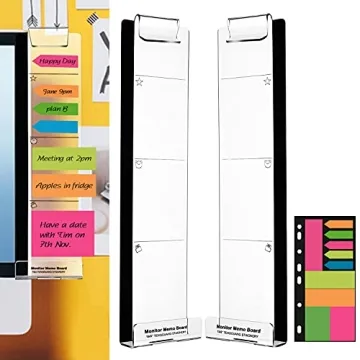 Stylish Monitor Memo Boards for Effective Organization