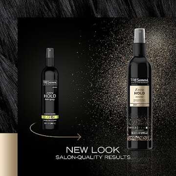 TRESemmé Hairspray, Non-Aerosol, Extra Hold, 3-Pack + Keratin Repair Hair Mask – Moisturizing Hair Spray, Anti-Humidity, Anti-Frizz Hair Products (4 Piece Set)