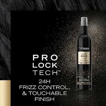 TRESemmé Hairspray, Non-Aerosol, Extra Hold, 3-Pack + Keratin Repair Hair Mask – Moisturizing Hair Spray, Anti-Humidity, Anti-Frizz Hair Products (4 Piece Set)