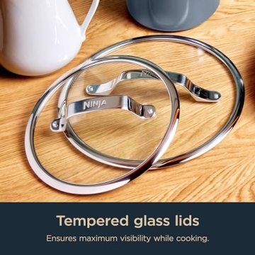 Ninja NeverStick 10-Piece Cookware Set for All Stovetops