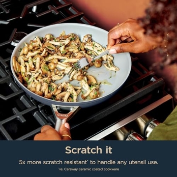 Ninja NeverStick 10-Piece Cookware Set for All Stovetops