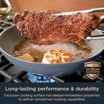 Ninja NeverStick 10-Piece Cookware Set for All Stovetops