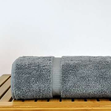 Luxury Turkish Cotton Bath Towels - Eco-Friendly Spa Comfort