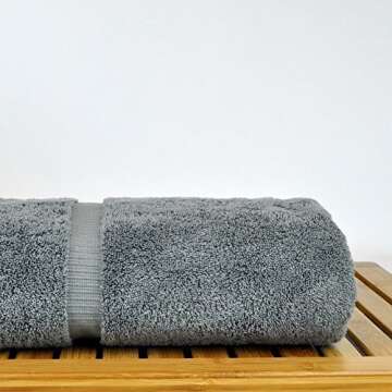 Luxury Turkish Cotton Bath Towels - Eco-Friendly Spa Comfort