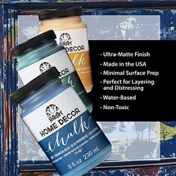 FolkArt Chalk Furniture & Craft Paint, 8 oz - Assorted Colors