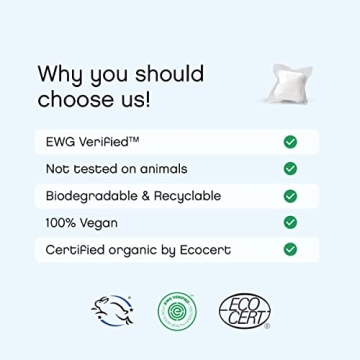 Eco-Friendly Unscented Laundry Pods - EWG Verified