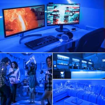 Sujeet Blue Night Light 4 Pack,Night Lights Plug into Wall 4-Pack, Nightlight Plug in Night Light, Dusk to Dawn Night Lamp Led Night Light for Bedroom, Bathroom, Hallway