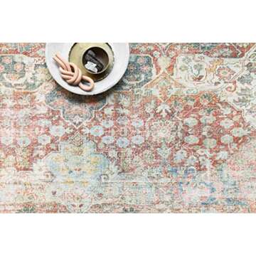 Durable Loloi II Loren Area Rug for Elegant Spaces