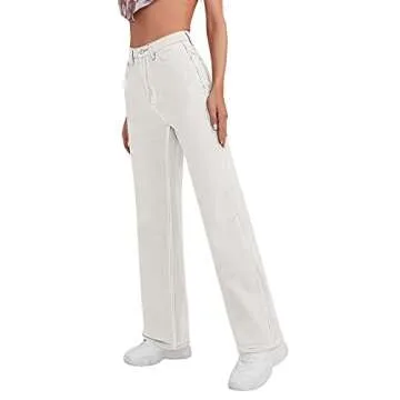 Stylish SweatyRocks High Rise Boyfriend Jeans for Women