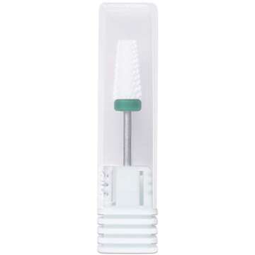 PANA Tapered Barrel Ceramic Bit 3/32" Shank Size - (Ceramic, Coarse Grit) - Fast remove Acrylic or Hard Gel Nail Drill Bit for Manicure Pedicure Salon Professional or Beginner