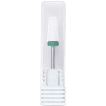 PANA Tapered Barrel Ceramic Bit 3/32" Shank Size - (Ceramic, Coarse Grit) - Fast remove Acrylic or Hard Gel Nail Drill Bit for Manicure Pedicure Salon Professional or Beginner