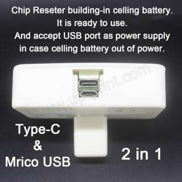 UPink C9345 Maintenance Box chip Resetter Compatible for ET-5800 ET-5850 ET-5880 ET-8500 ET-8550 ET-16600 WF-7310 WF-7820 WF-7840 EC-C7000 WF-7830 ST-C8090 ST-C8000 L15150 L15160 L6570 L8168 L8188