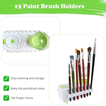 Innovative Paint Brush Cleaner for Easy Watercolor Painting