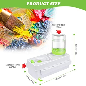 Innovative Paint Brush Cleaner for Easy Watercolor Painting