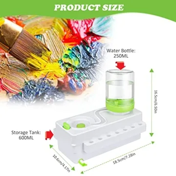 Innovative Paint Brush Cleaner for Easy Watercolor Painting