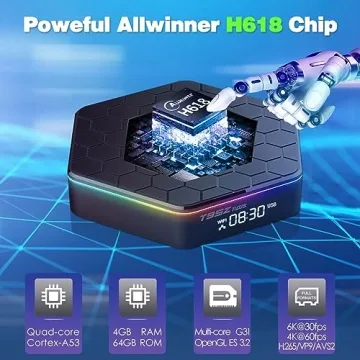 T95Z Plus Android TV Box 2024 with 4GB RAM and HDR10+