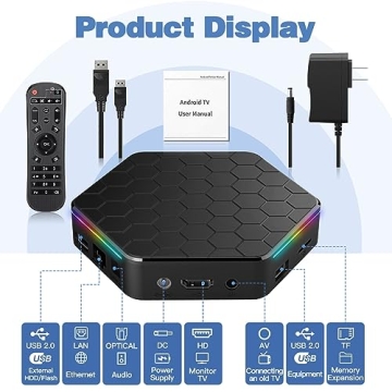 T95Z Plus Android TV Box 2024 with 4GB RAM and HDR10+